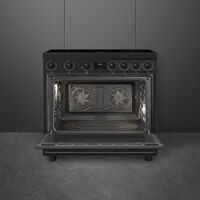 Smeg C9IMN2 induksjonskomfyr 90 cm, svart