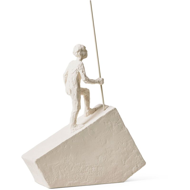 Astro Stenbuk stjernetegnsfigur, hvid