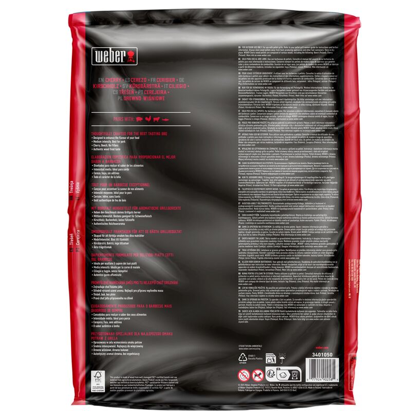 Træpiller – Kirsebærtræ 8 kg