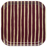 Piccolo tarjotin 20 × 20 cm, koivu/viininpunainen