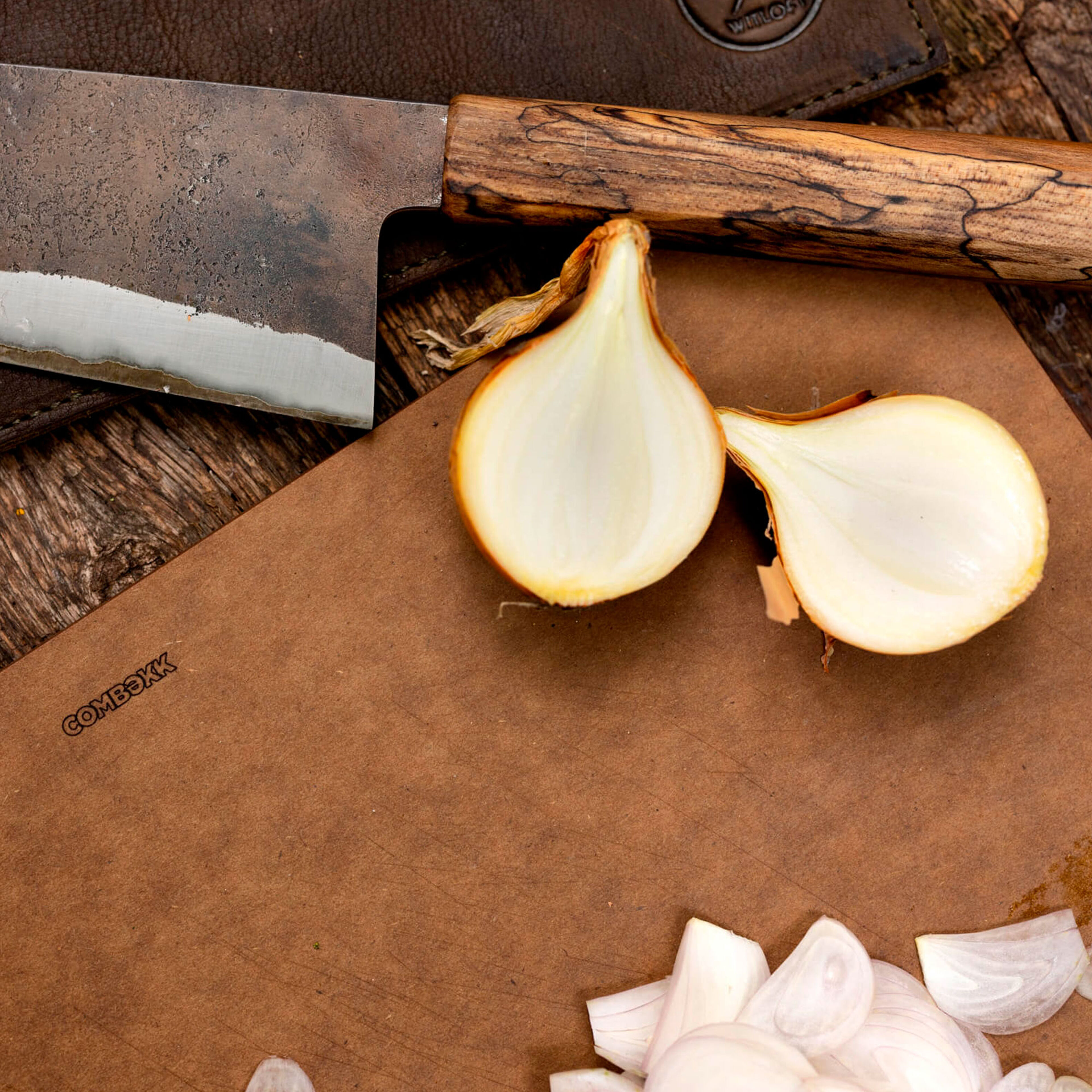 Leikkuulautasetti 3 kpl, ruskea