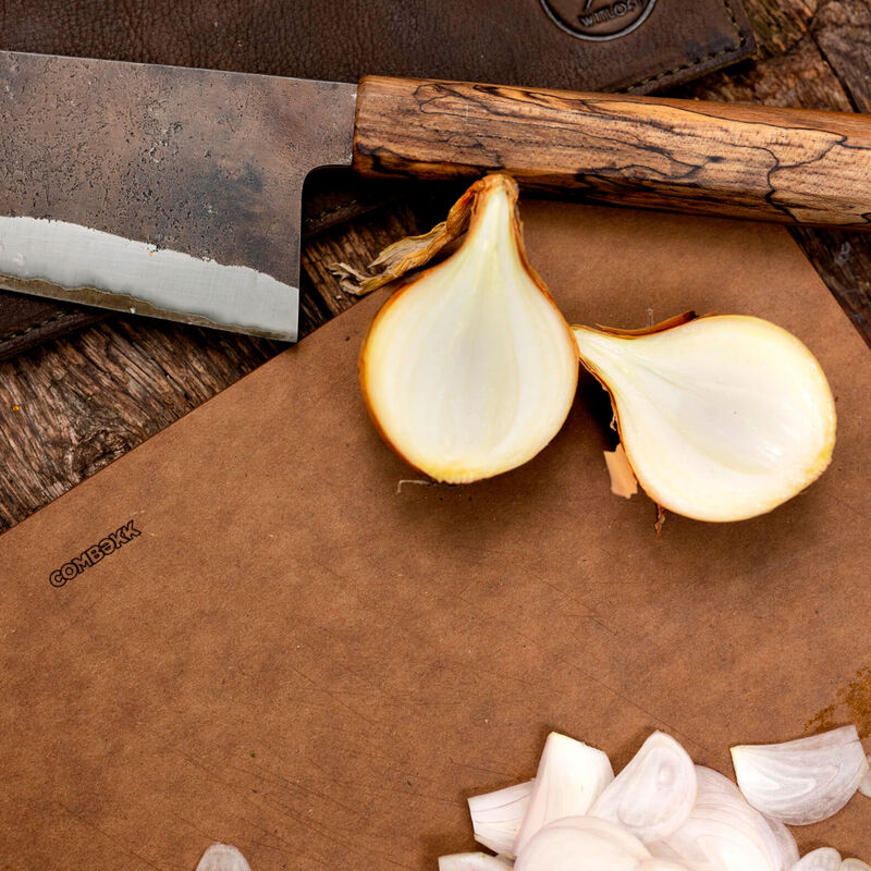 Leikkuulautasetti 3 kpl, ruskea