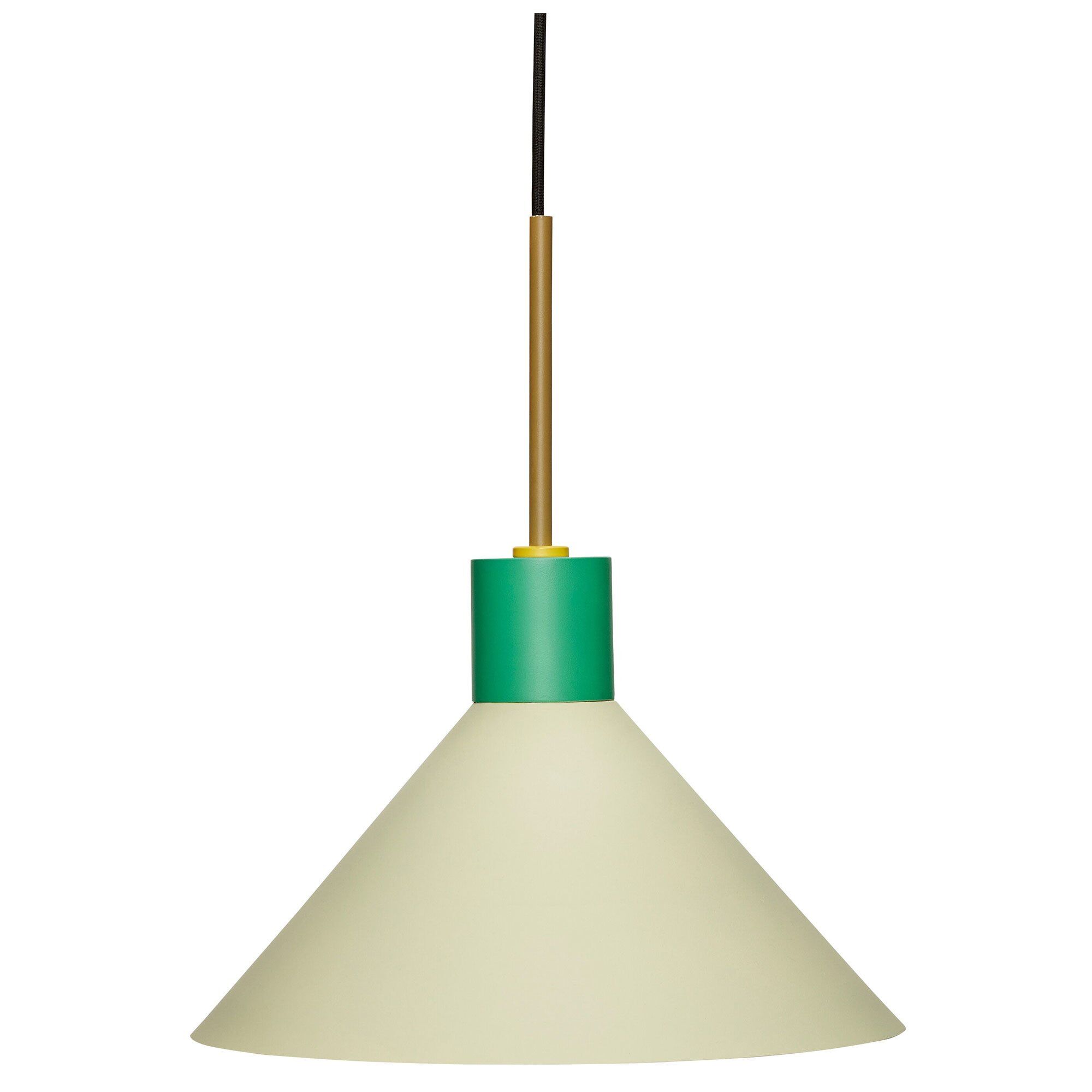 Crayon taklampe 35 cm, grønn