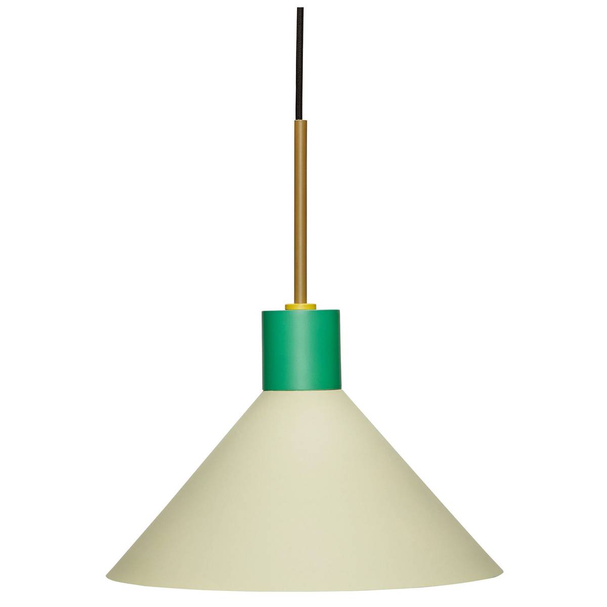 Crayon taklampa 35 cm, grön