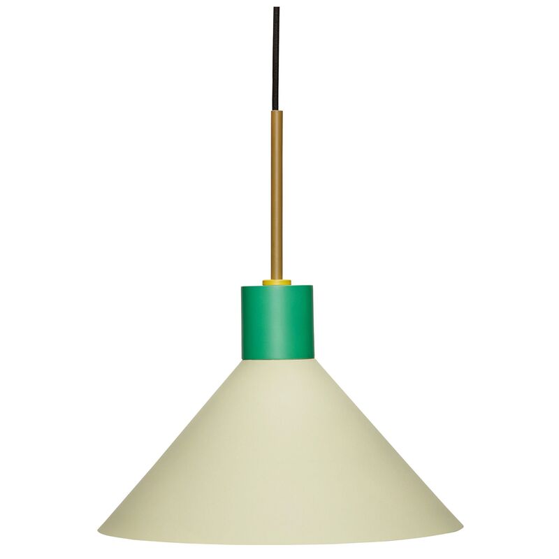 Crayon taklampe 35 cm, grønn