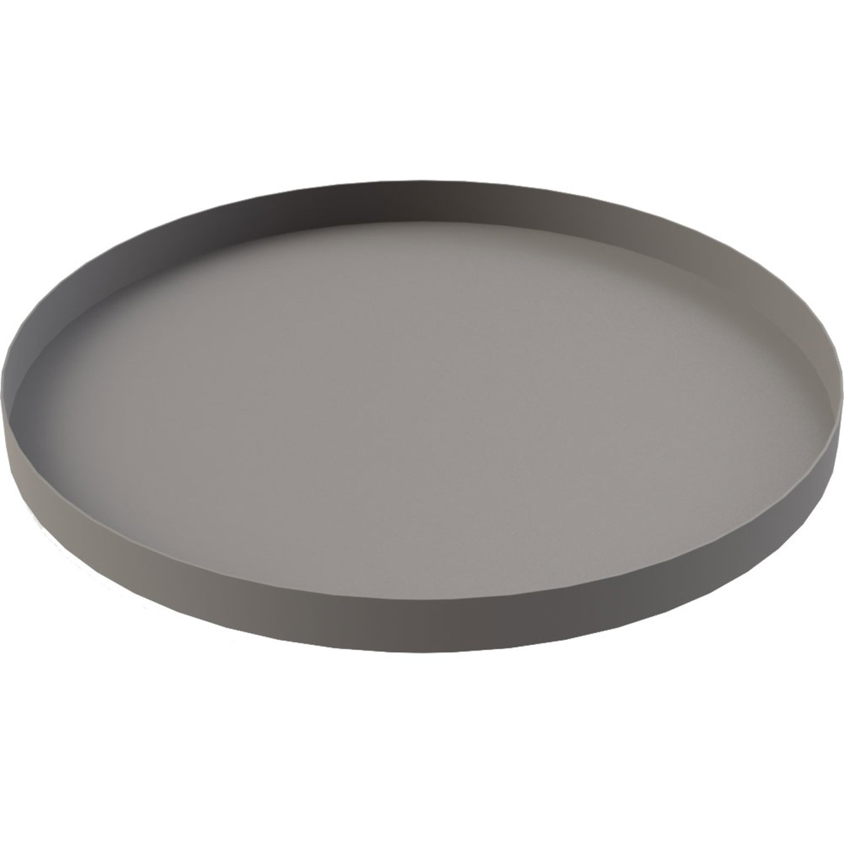 Rundt brett 40 cm, grey