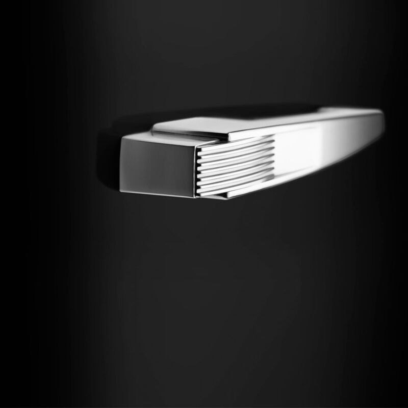 Smeg FAB28RDBLM6 Køleskab Med Fryser 153cm Højrehængt Mattsort