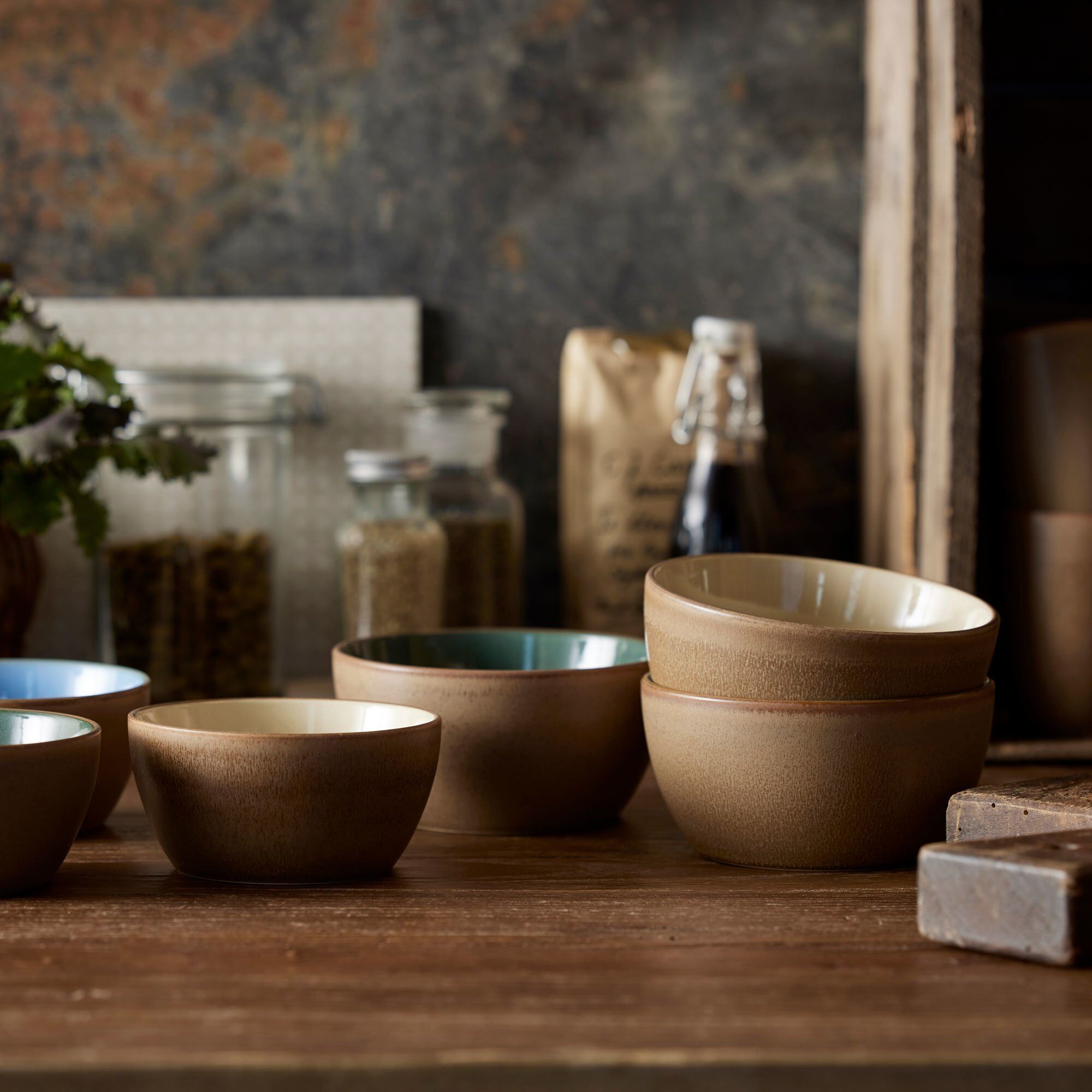 Alternativ bild 1 för Bitz Skål 14 cm, wood/sand