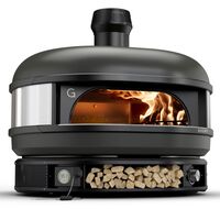 Dome Dual Fuel pizzaugn, svart