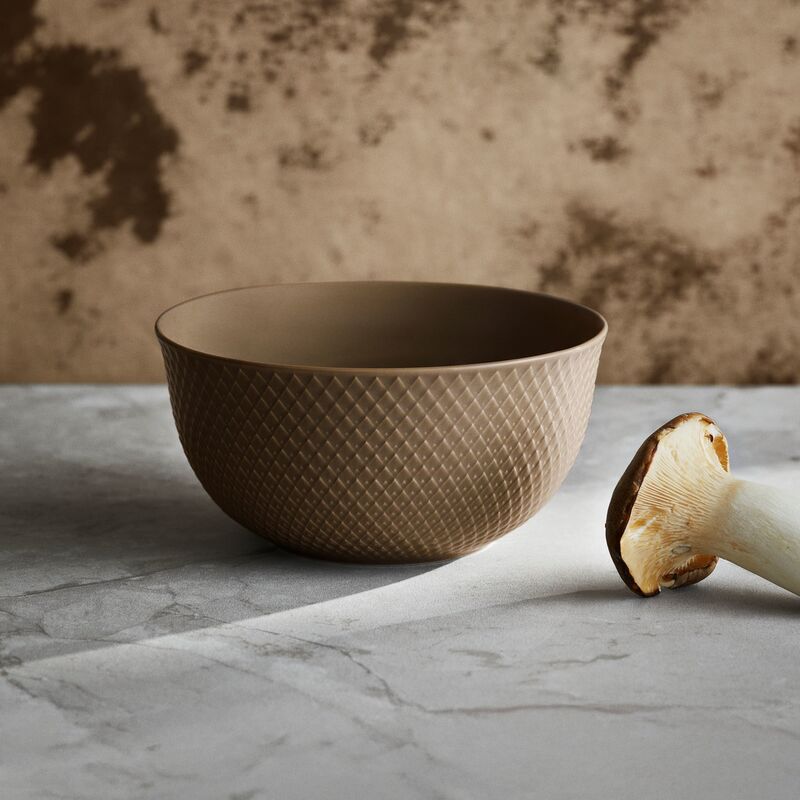 Rhombe Earth tarjoilukulho 17,5 cm, clay