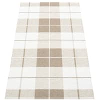 Gulvteppe Ed, dark linen/fossil/white, 70 x 140 cm