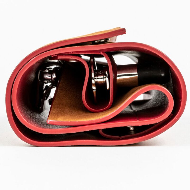 Oeno Collection Nomad viinisetti nahkakotelossa