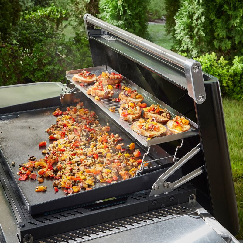 Lämpöhylly Slate 76 cm paistopöytä