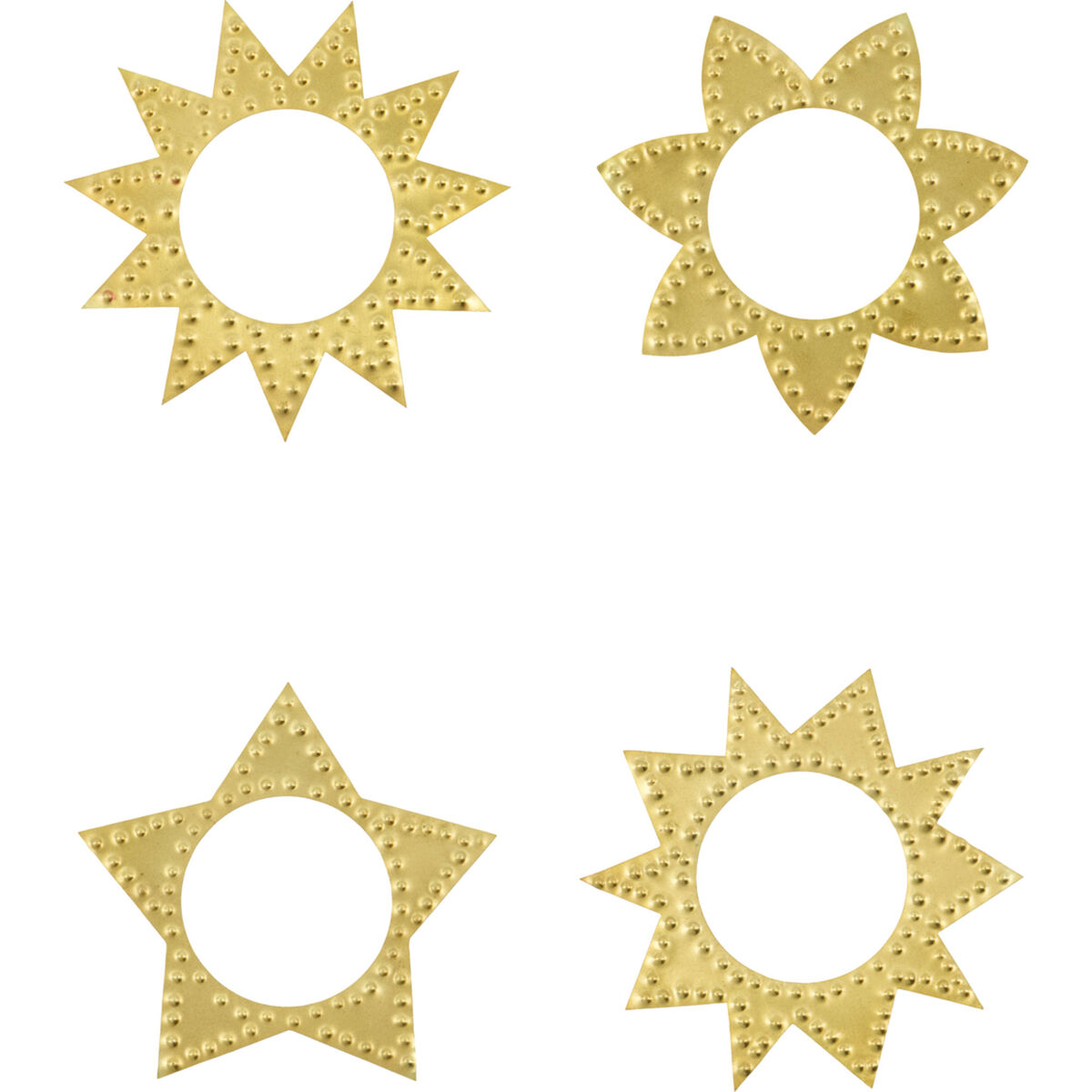 House Doctor Serviettringer 4-pakning, messing