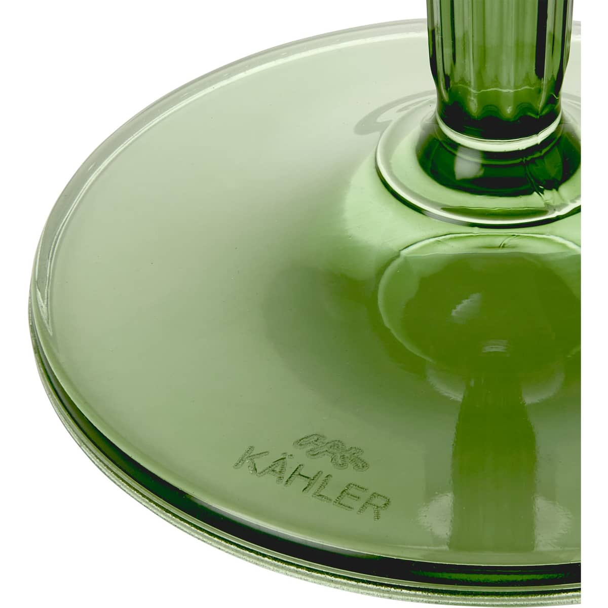 Hammershøi champagneglas 24 cl grön, 2-pack