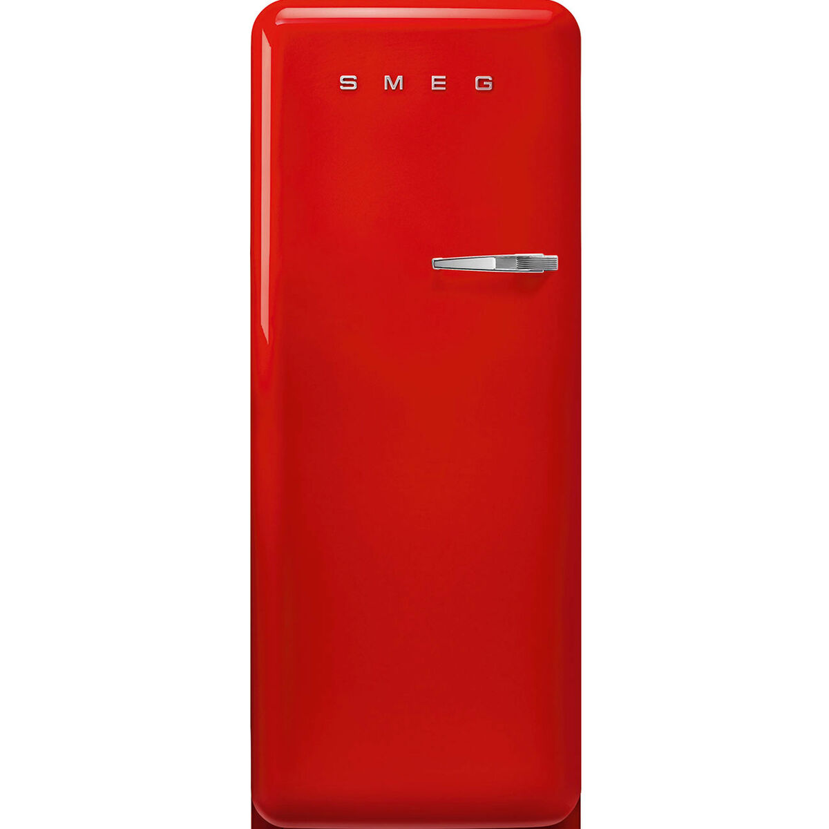 Smeg FAB28LRD6 Jääkaappi Pakastinlokerolla 153 cm Vasemmalle avattava Punainen