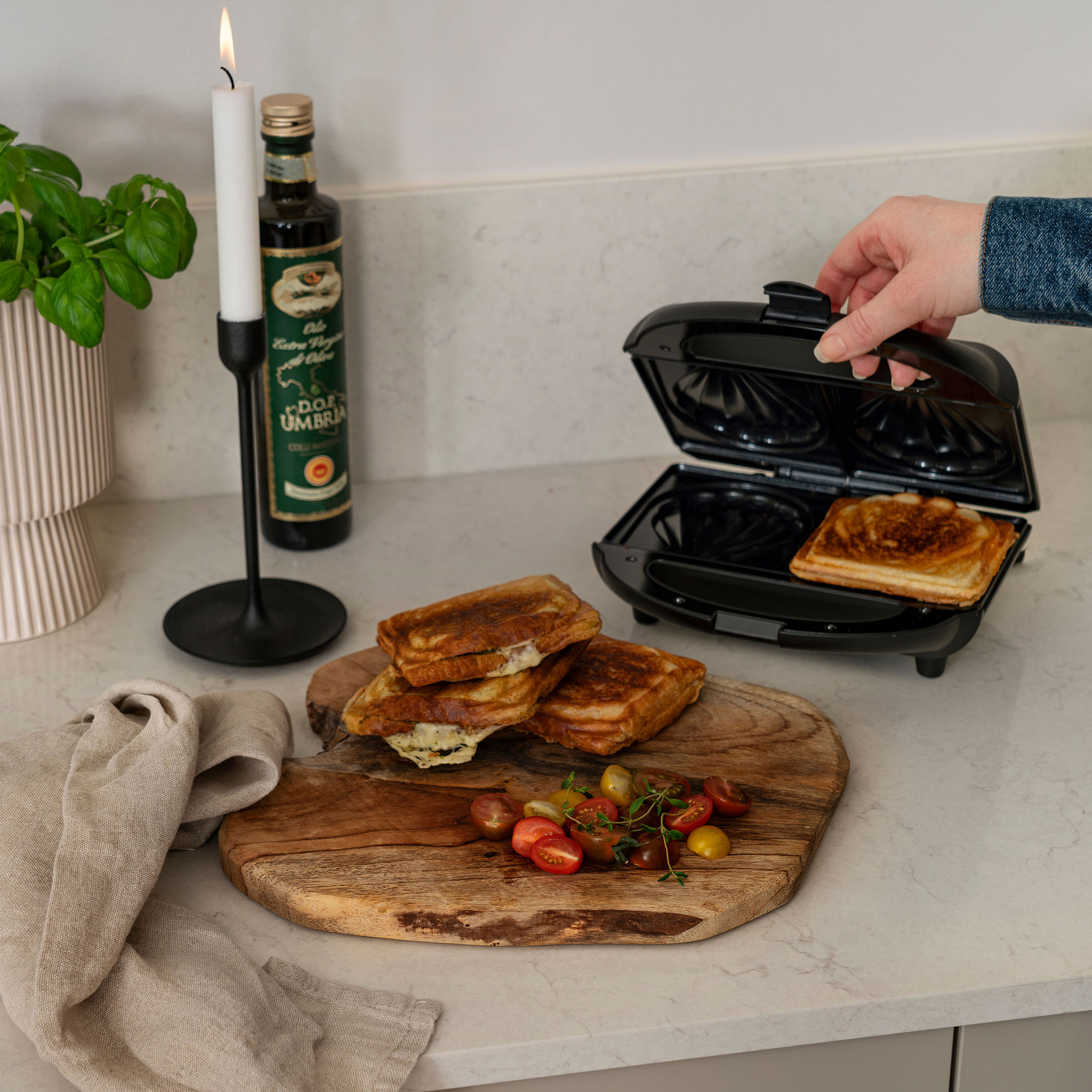 Toasty toastjern, svart