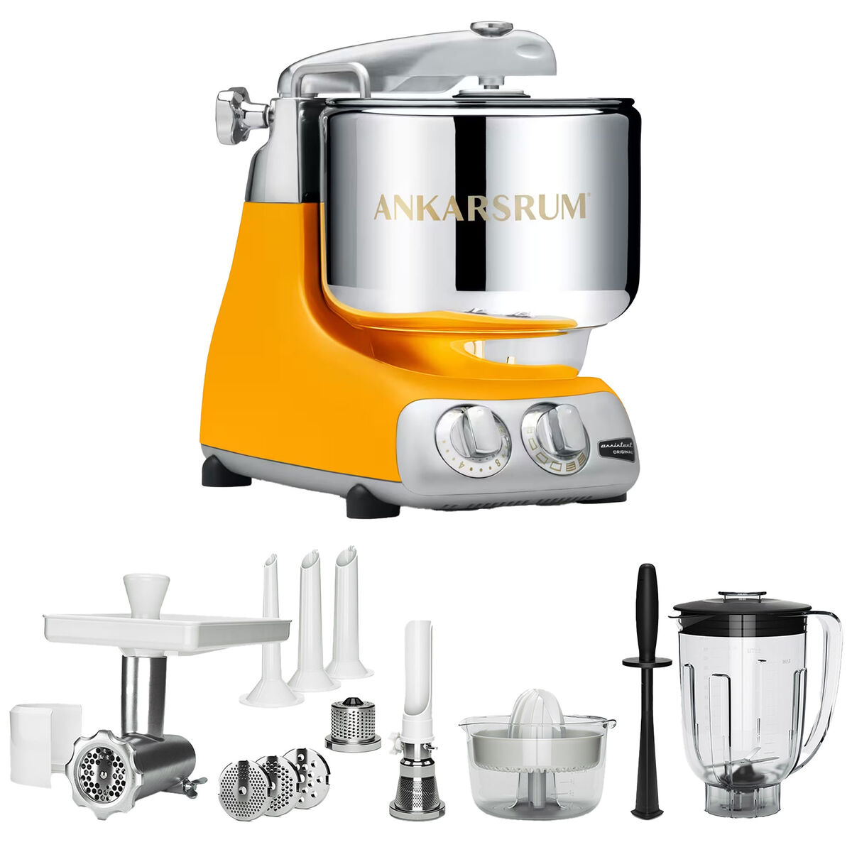 AKM 6230 Köksmaskin + Deluxepaket, Sunbeam Yellow