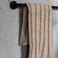 Nella håndklæde 70x50 cm, taupe stripe