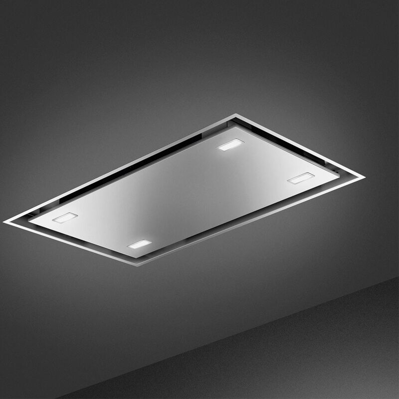 KSCB94X loftmonteret emhætte 90 cm, rustfrit stål