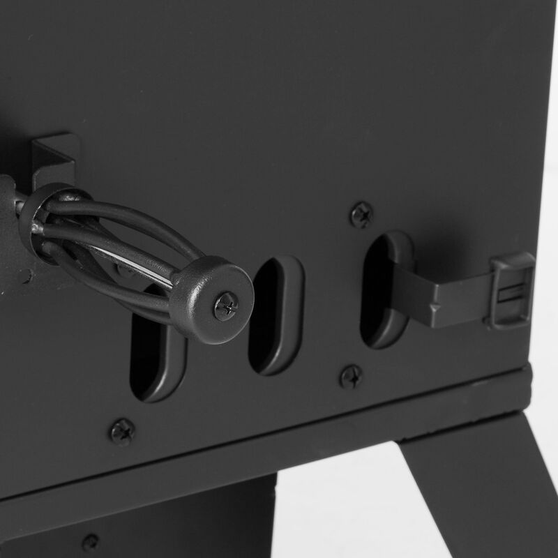 Kymi gasolrök, svart