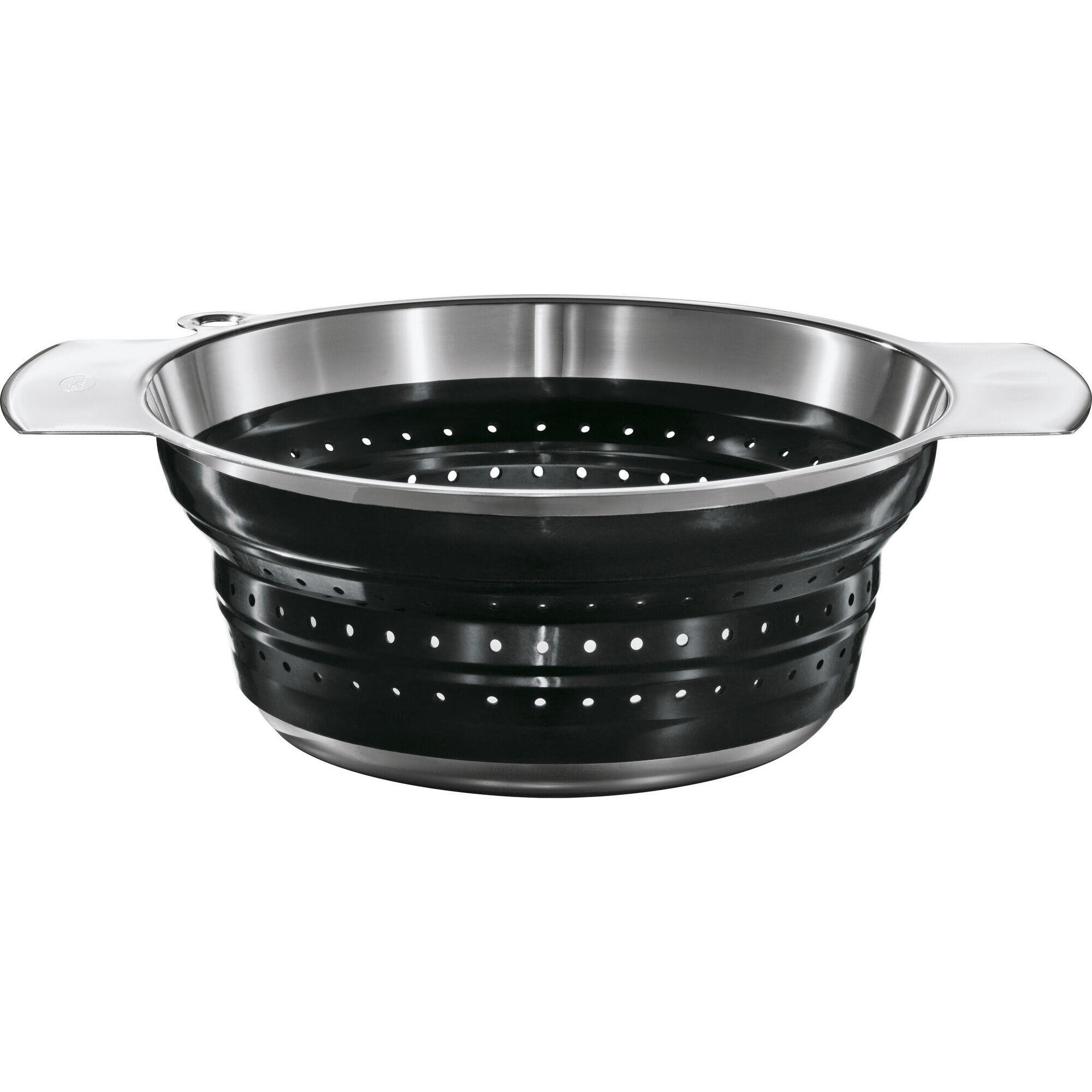 Dørslag Sammenleggbart Svart 24 cm