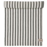 Löpare bred rand 45x150 cm, grön/vit