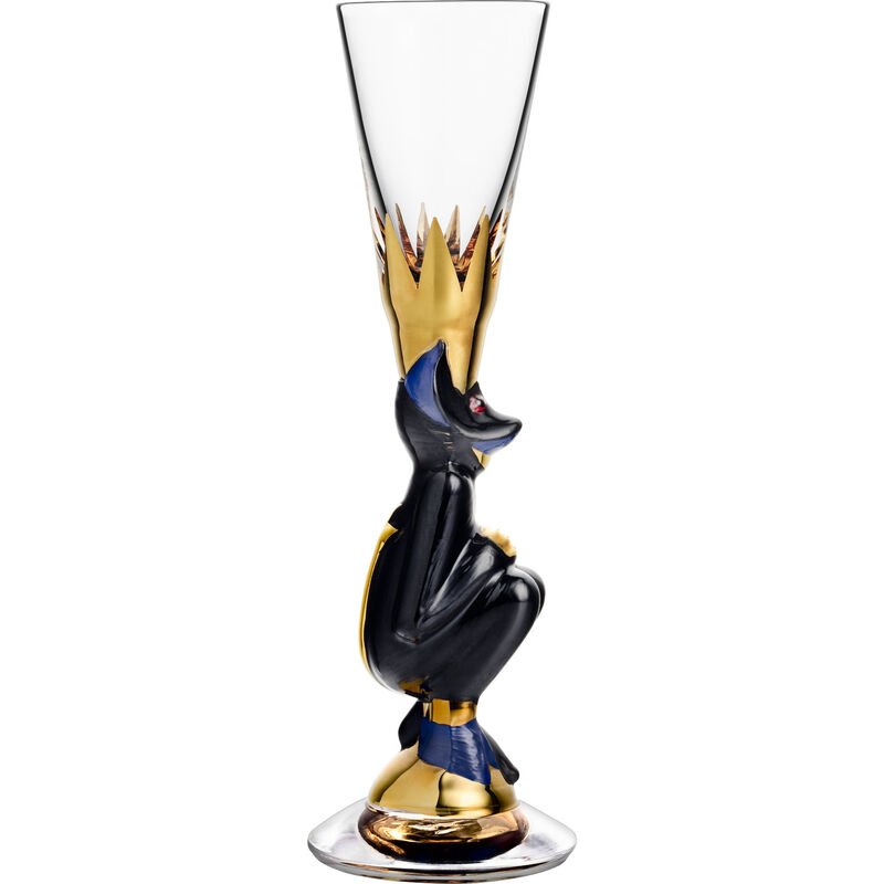 Nobel-snapsilasit 4 cl, musta