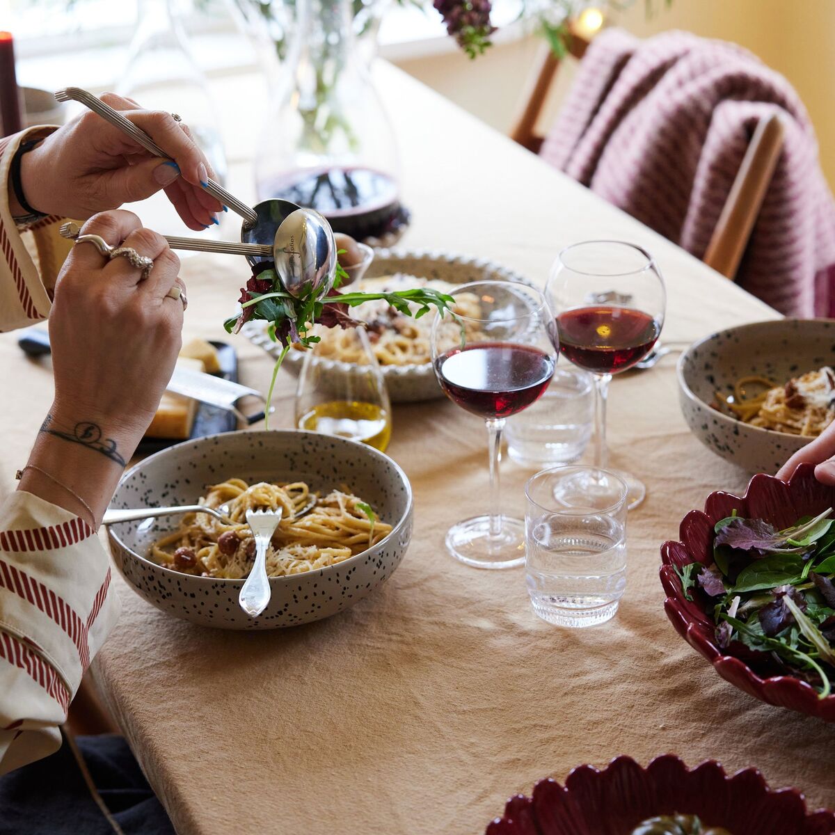 Edith duk 280 x 150 cm, beige