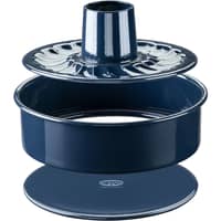 Bakeform med avtakbar bunn 3 deler 26 cm, mørkeblå