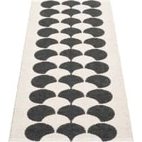 Poppy muovimatto 70 x 150 cm, black