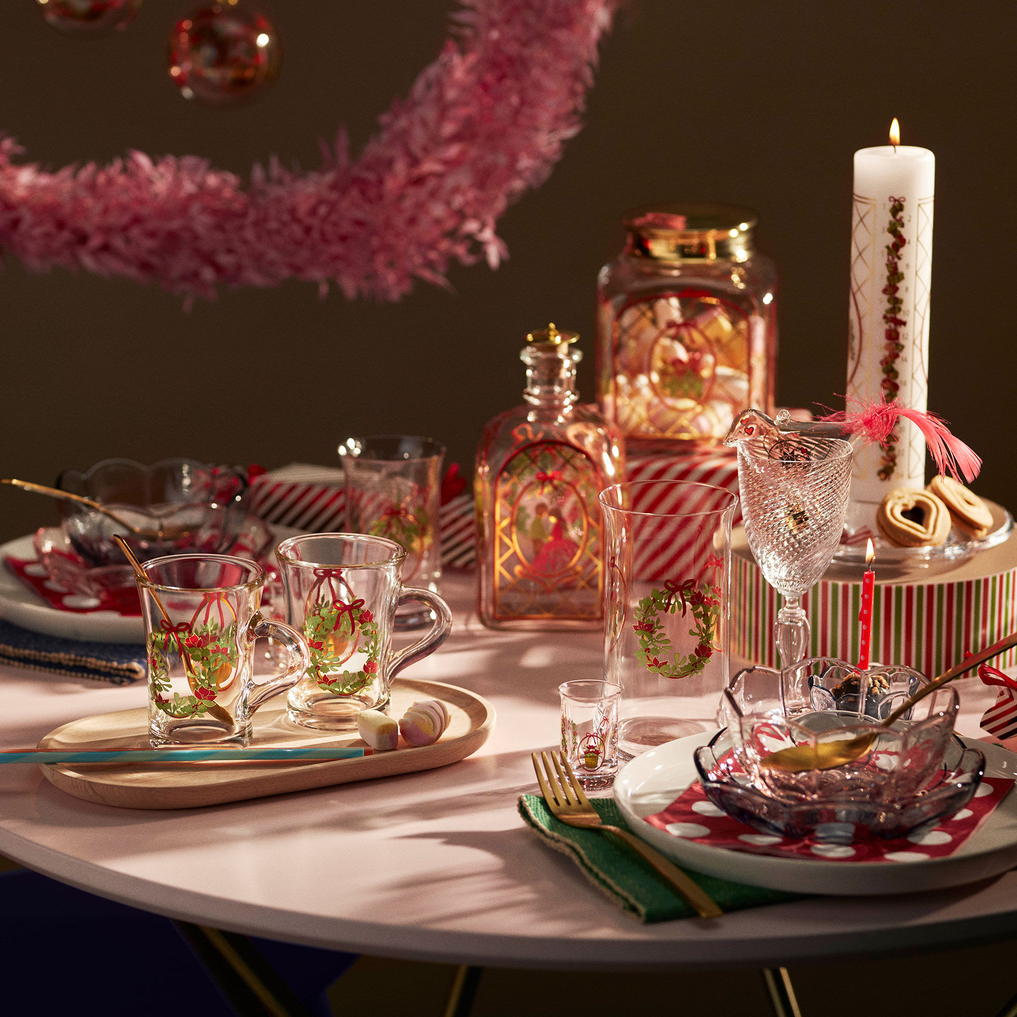 Holmegaard joululasi 2025 28 cl, monivärinen