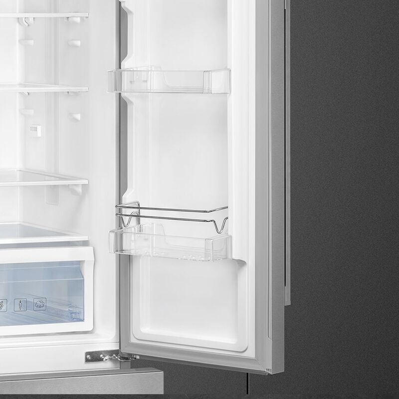 FQ55FXDE Kyl/Frys, rostfritt stål