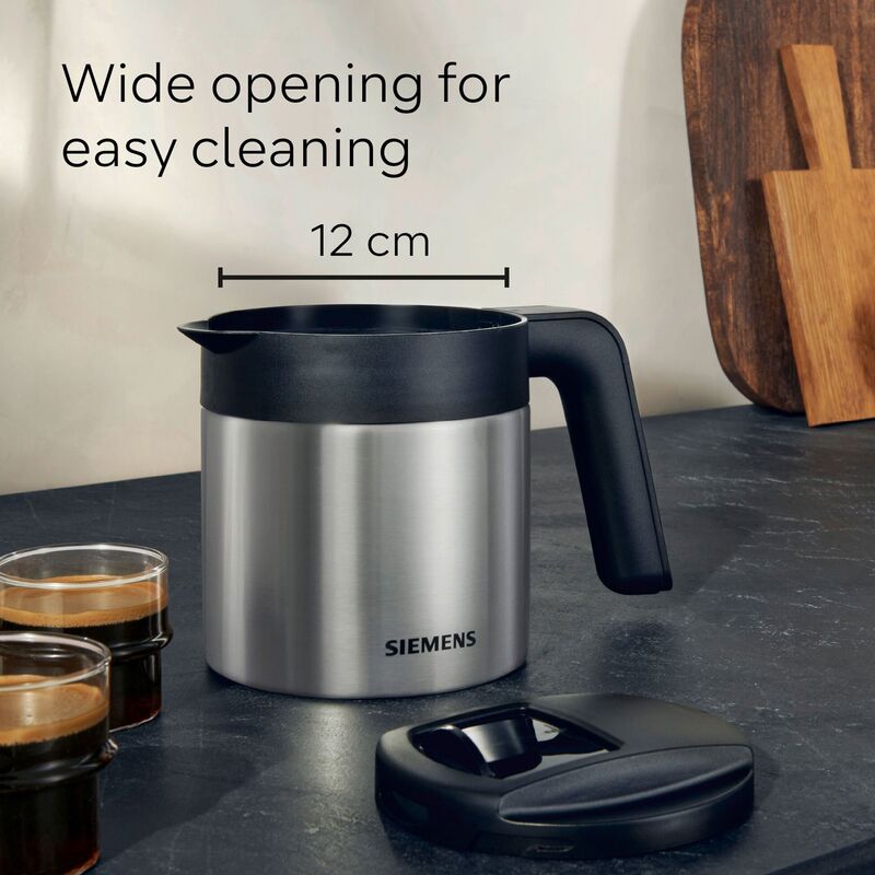 Isolerad kaffekanna för espressomaskin