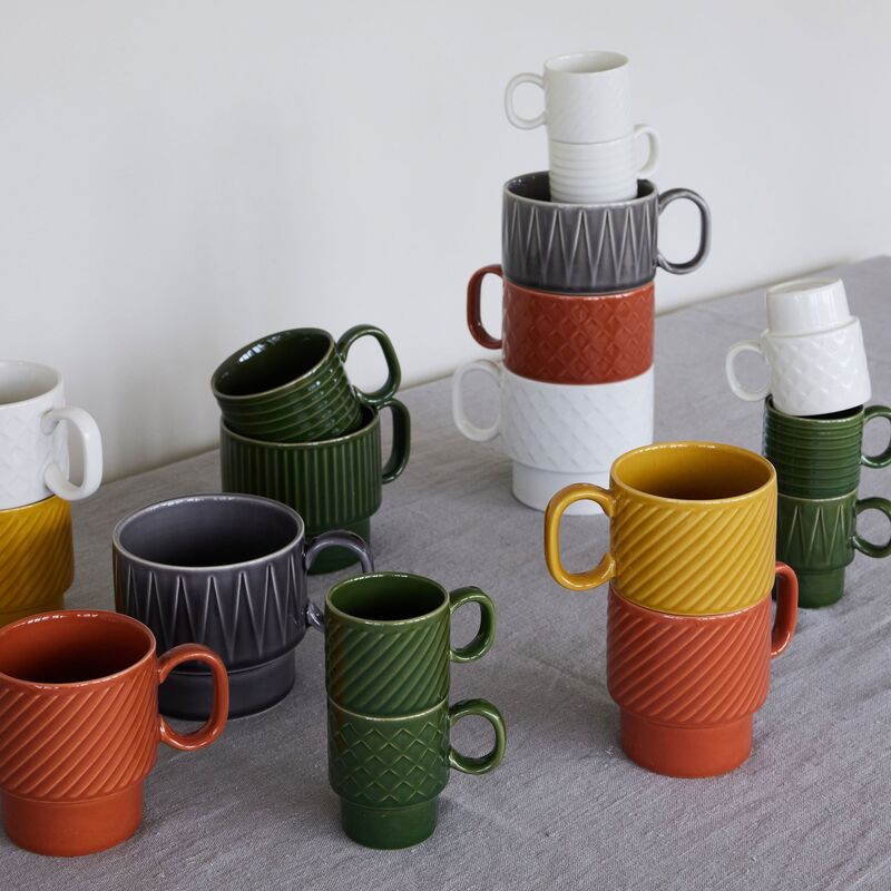 Coffee & More tekrus 2 stk., terrakotta