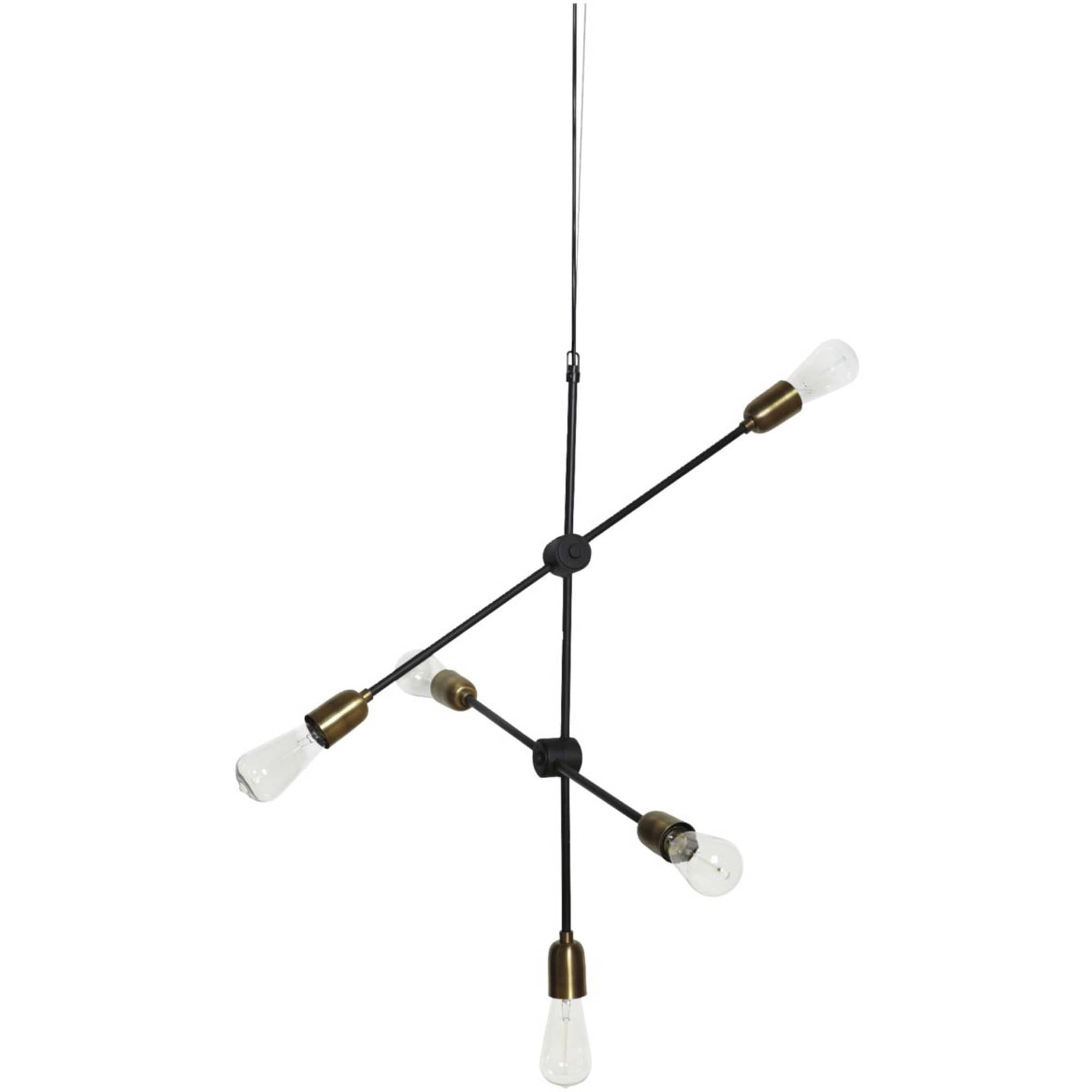 Produktfoto för House Doctor Lampa Molecular 5 Svart