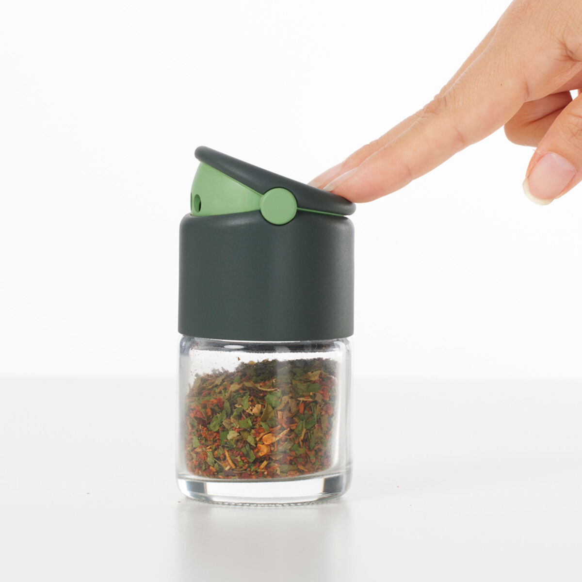 Kryddbehållare, grå