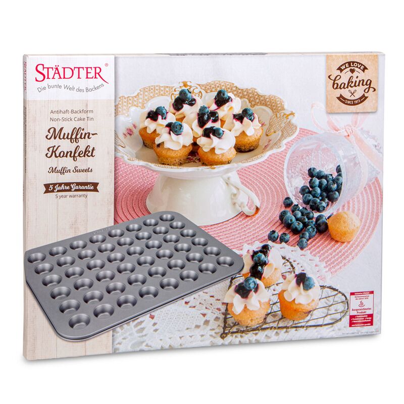 Mini muffinssivuoka, 40 cm x 31 cm