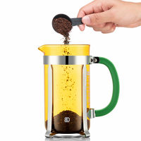 CHAMBORD kaffepress 8 koppar, gul/grön