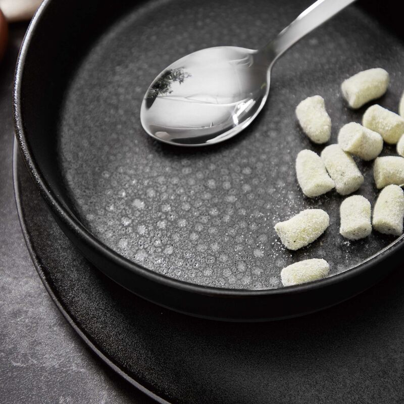 RAW Suppetallerken 6 stk, Titanium Black