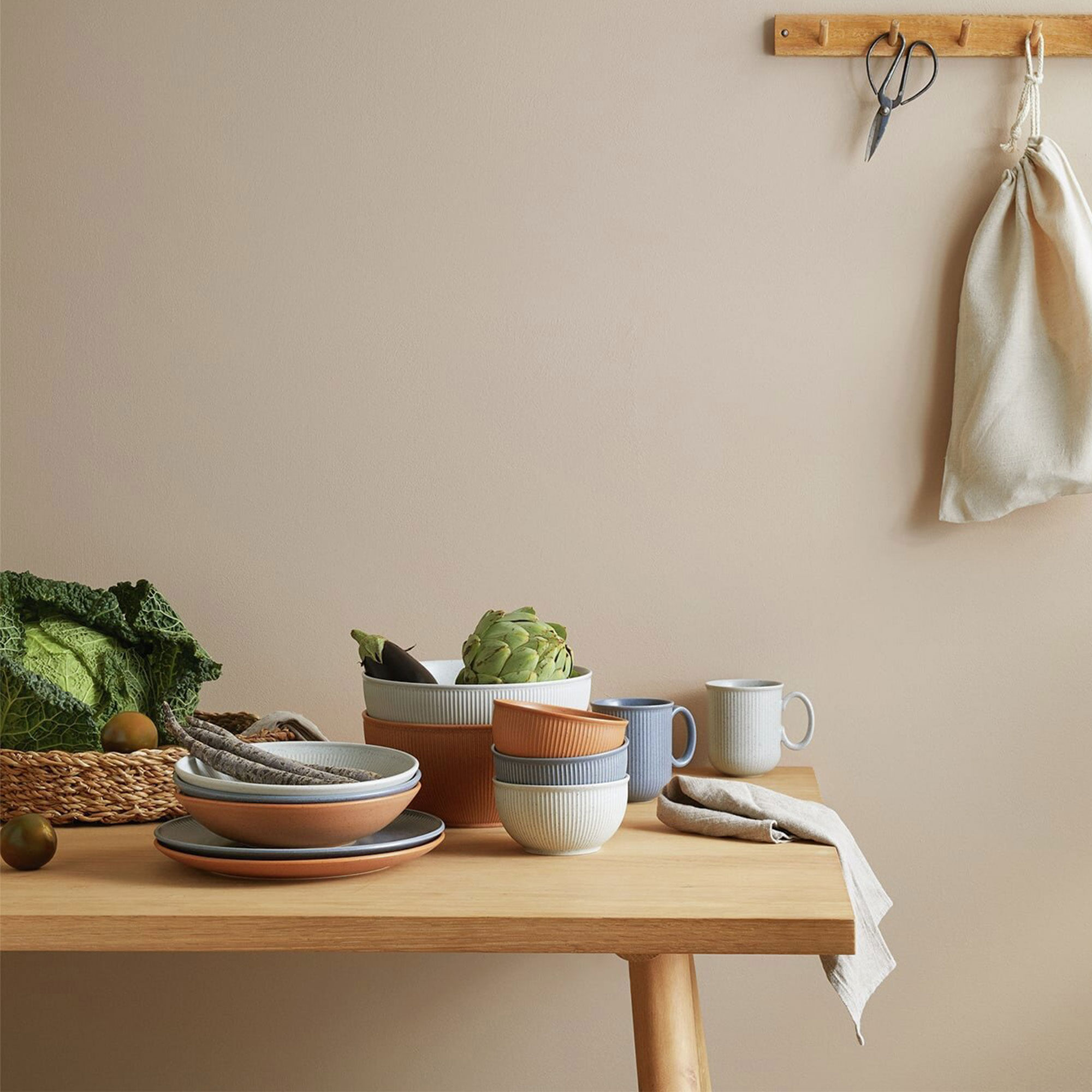 Rosenthal Thomas Clay djup tallrik 23 cm, sky