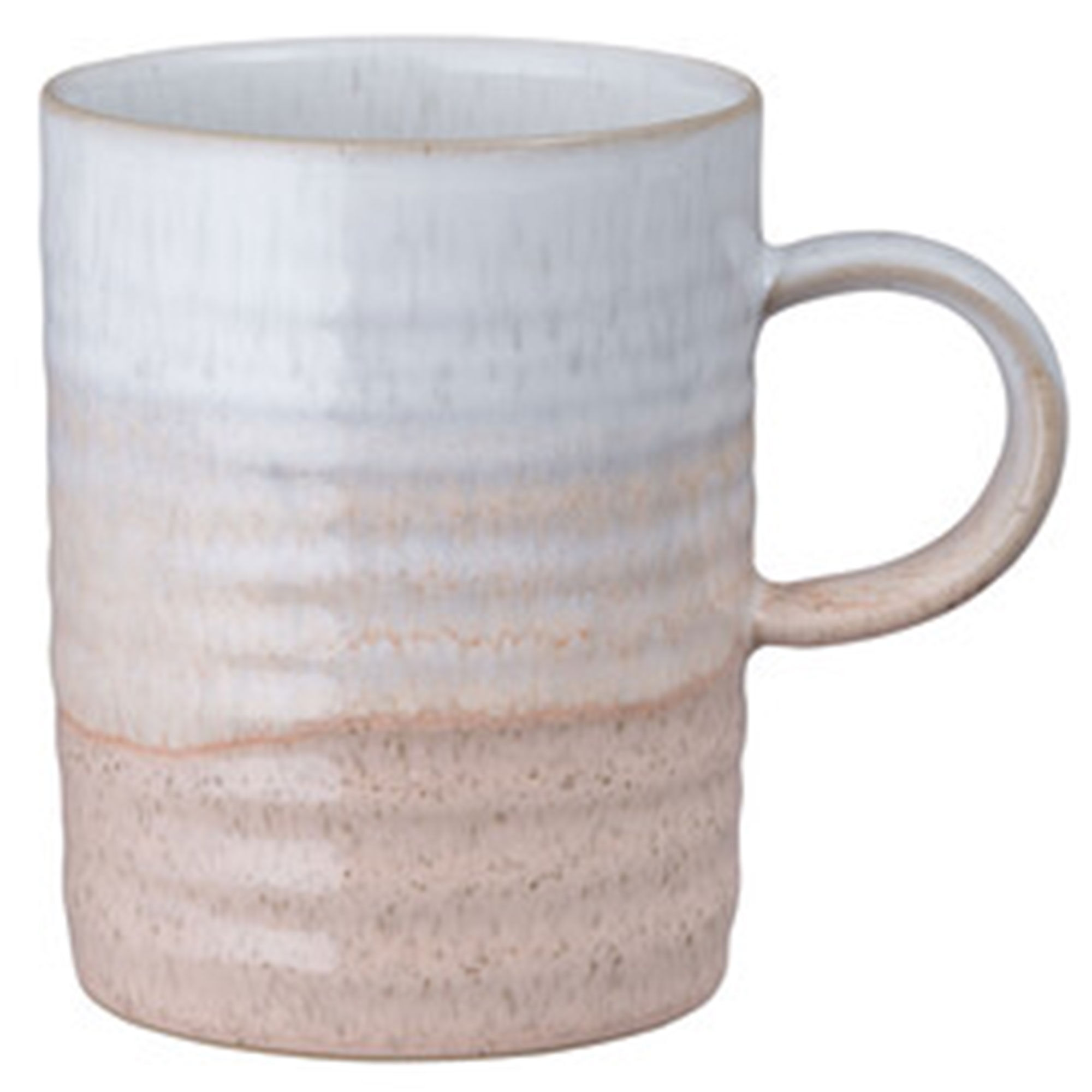Denby Kiln Coral krus, ribbet