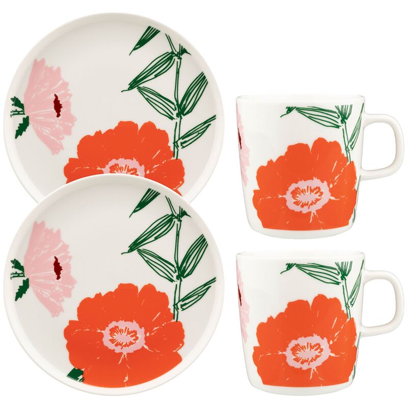 Puutarhakutsut Morgenmadssæt, 4 dele