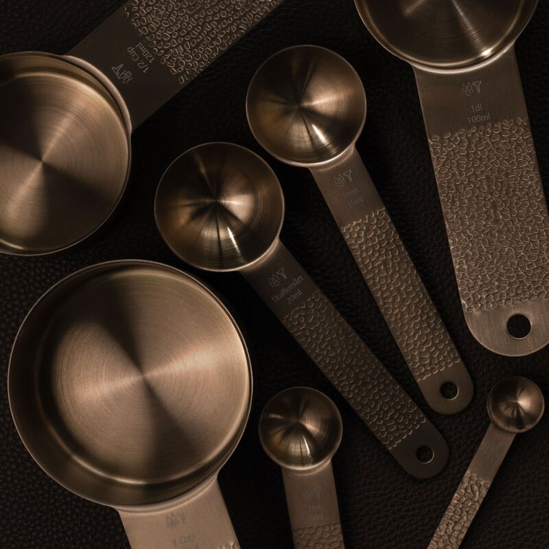 Frost målesett 7 deler, kobber