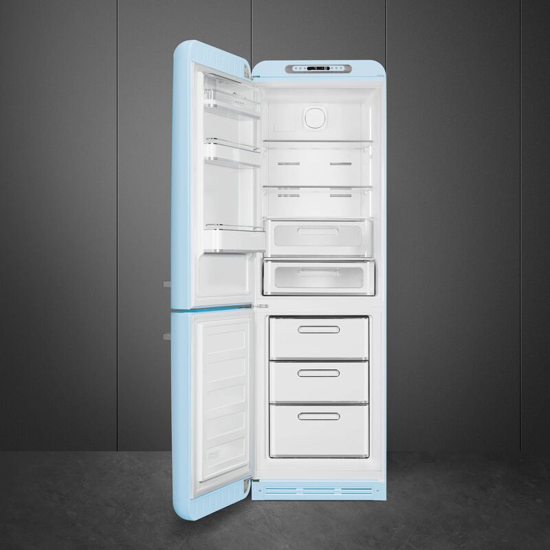 FAB32LPB6 Jääkaappi/Pakastin 197 cm, Saranointi vasemmalla, Pastellinsininen