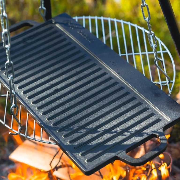 Grillplade/stegebord vendbart