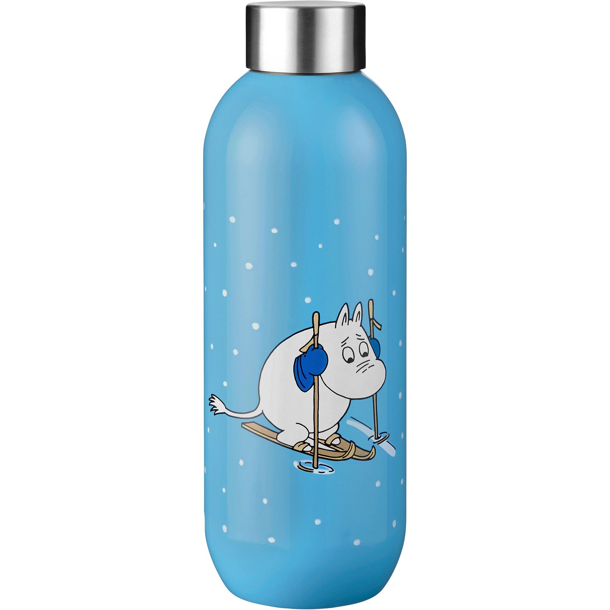 Stelton - Moomin Keep Cool termoflaske 0.6 L skiing