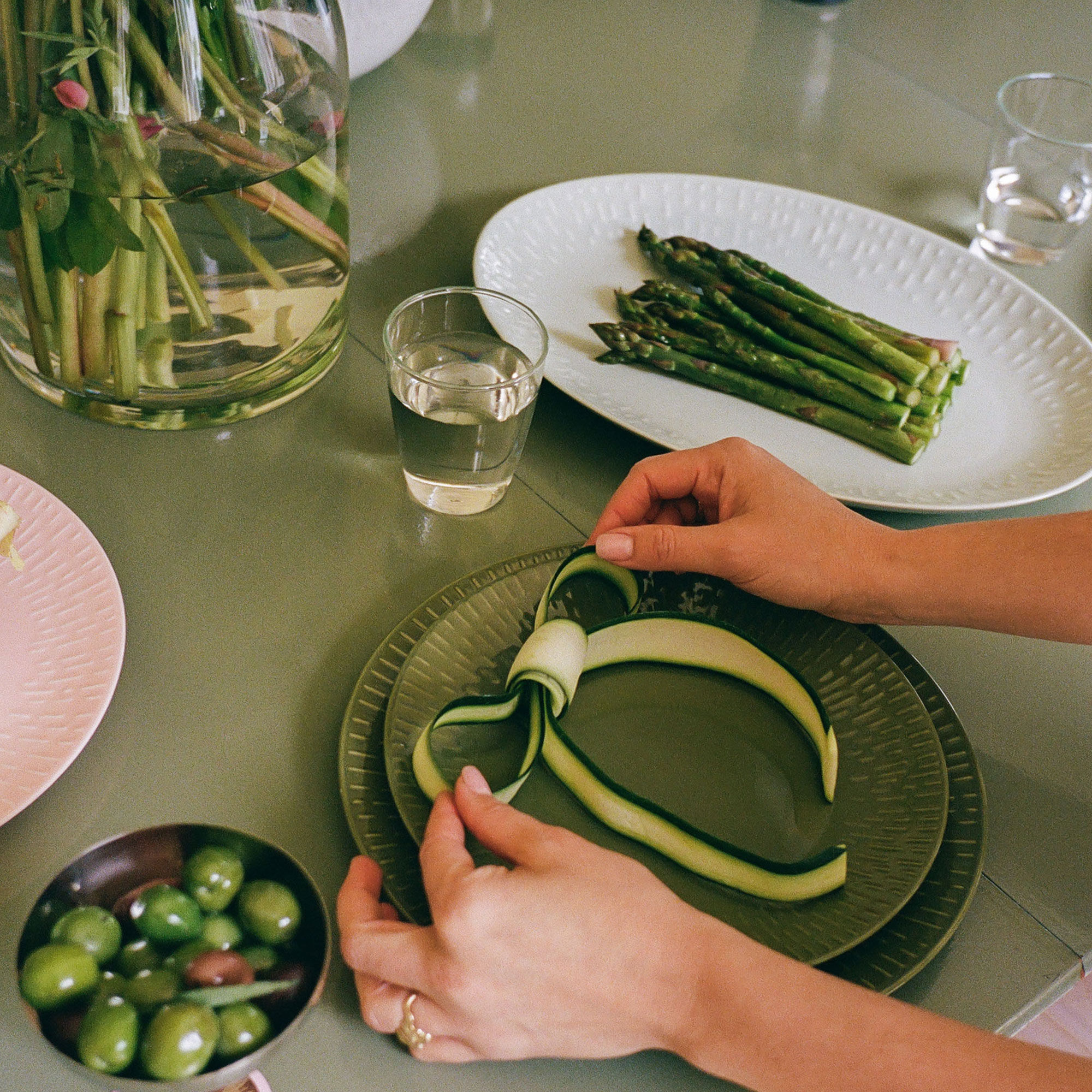 Confetti fad 36 × 25,5 cm, vanilla