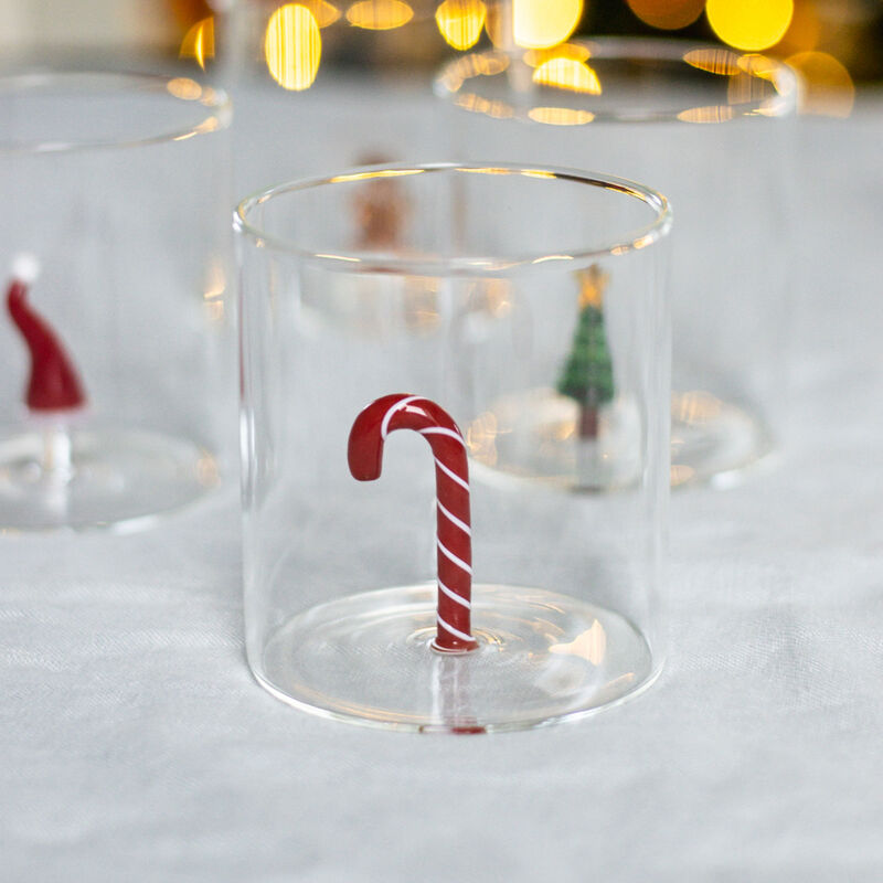 Tumblerglas 4 stk, juletema