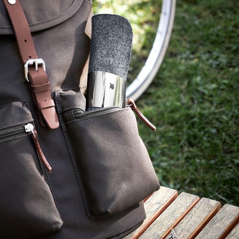 My2Go picnicsæt, 8 dele, poleret stål